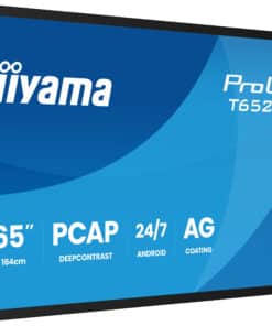 iiyama T6529AS-B1AG beeldkrant Kiosk-ontwerp 163,8 cm (64.5") LED Wifi 420 cd/m² 4K Ultra HD Zwart Touchscreen Type processor Android 24/7 - Afbeelding 7