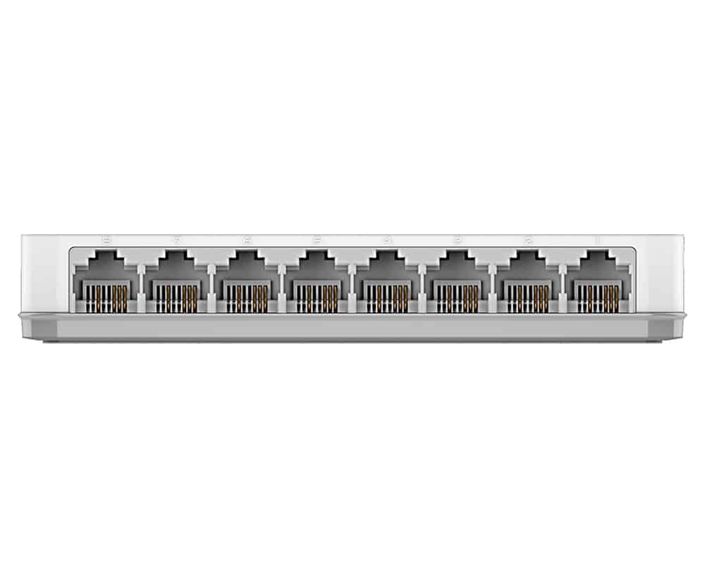D-Link 0 Unmanaged Fast Ethernet (10/100) Desktop Wit - Afbeelding 3