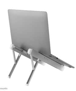 Neomounts NSLS010 Foldable Notebook Desk Stand, 11"-17", 5 kg, 279.4 - 431.8 mm, Silver - Afbeelding 3