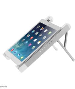 Neomounts NSLS010 Foldable Notebook Desk Stand, 11"-17", 5 kg, 279.4 - 431.8 mm, Silver - Afbeelding 4