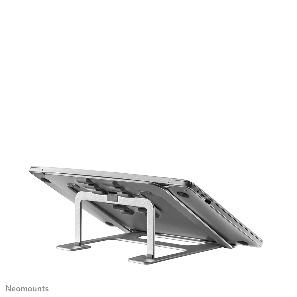 Neomounts NSLS085SILVER Ergonomic Notebook Desk Stand, 10" - 17", 5 kg, 254 - 431.8 mm, S - Afbeelding 4
