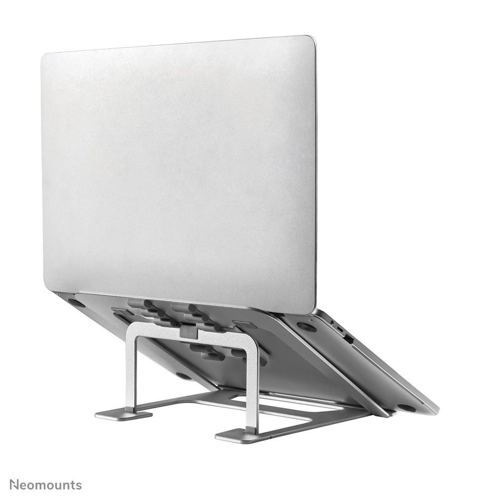 Neomounts NSLS085SILVER Ergonomic Notebook Desk Stand, 10" - 17", 5 kg, 254 - 431.8 mm, S - Afbeelding 3