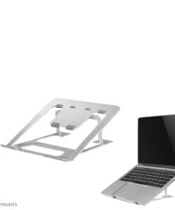 Neomounts NSLS085SILVER Ergonomic Notebook Desk Stand, 10" - 17", 5 kg, 254 - 431.8 mm, S - Afbeelding 2