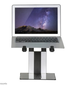 Neomounts NSLS200 Ergonomic Notebook stand, 10"-17", 10-17", 5 kg, 254 - 431.8 mm, Silver - Afbeelding 3
