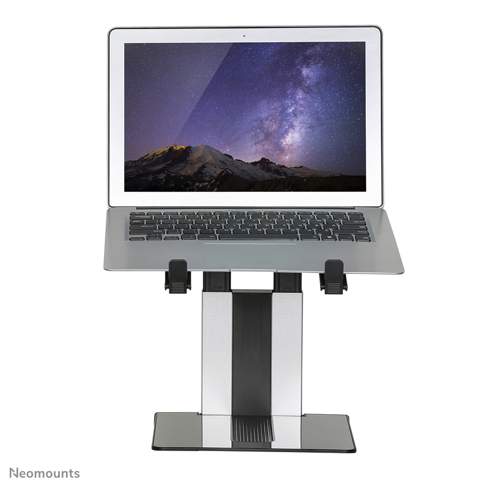 Neomounts NSLS200 Ergonomic Notebook stand, 10"-17", 10-17", 5 kg, 254 - 431.8 mm, Silver - Afbeelding 3
