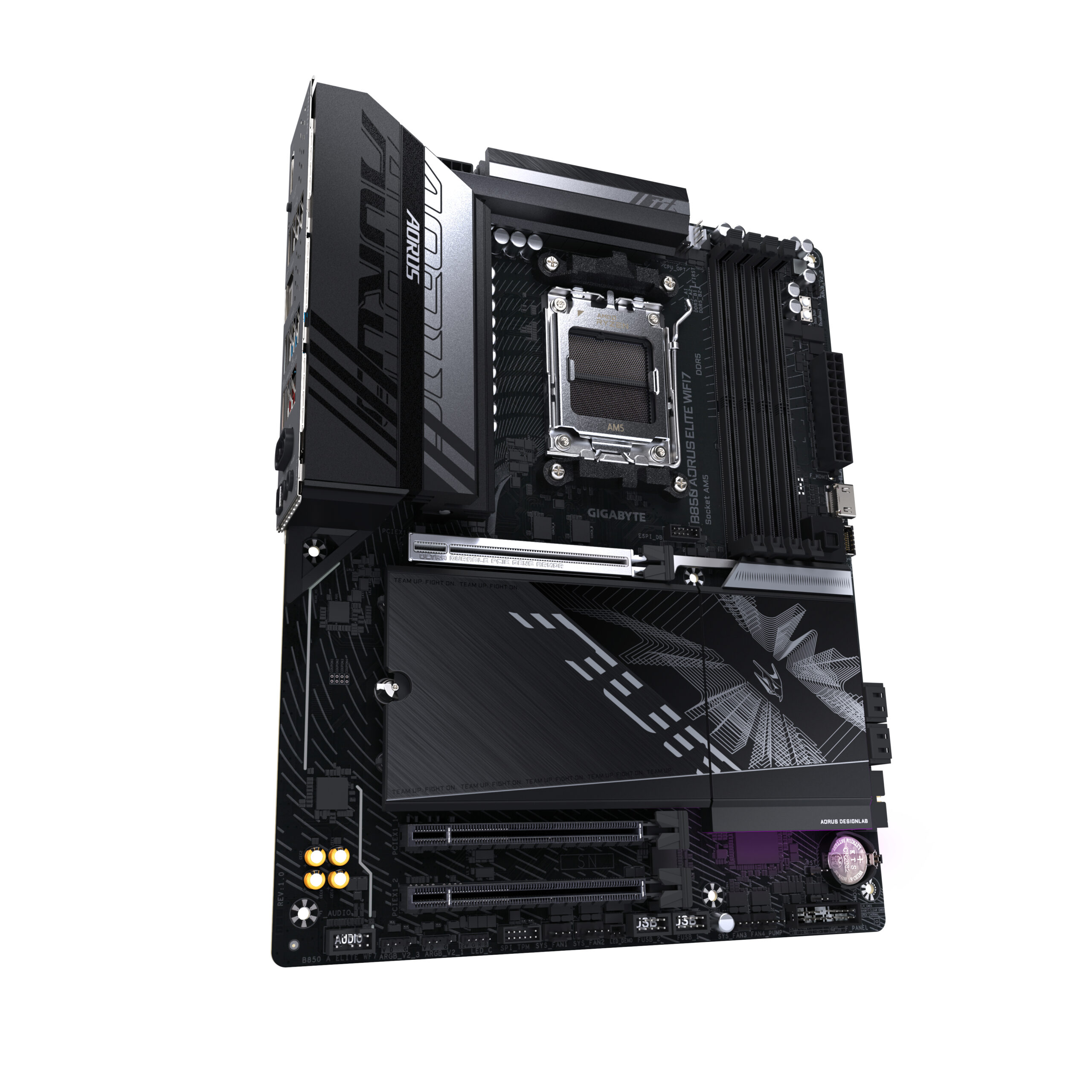 GIGABYTE B850 AORUS ELITE WIFI7 AMD B850 Socket AM5 ATX - Afbeelding 3