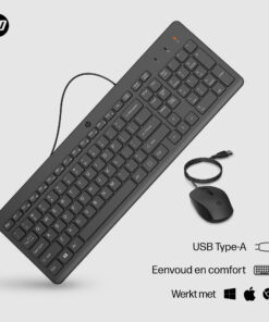 HP 150 muis en toetsenbord met kabel