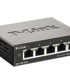 D-Link DGS-1100-05V2/E netwerk-switch Managed L2 Gigabit Ethernet (10/100/1000) Zwart - Afbeelding 3