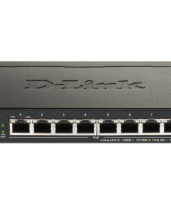 D-Link DGS-1100-08PV2 Managed L2/L3 Gigabit Ethernet (10/100/1000) Power over Ethernet (PoE) Zwart