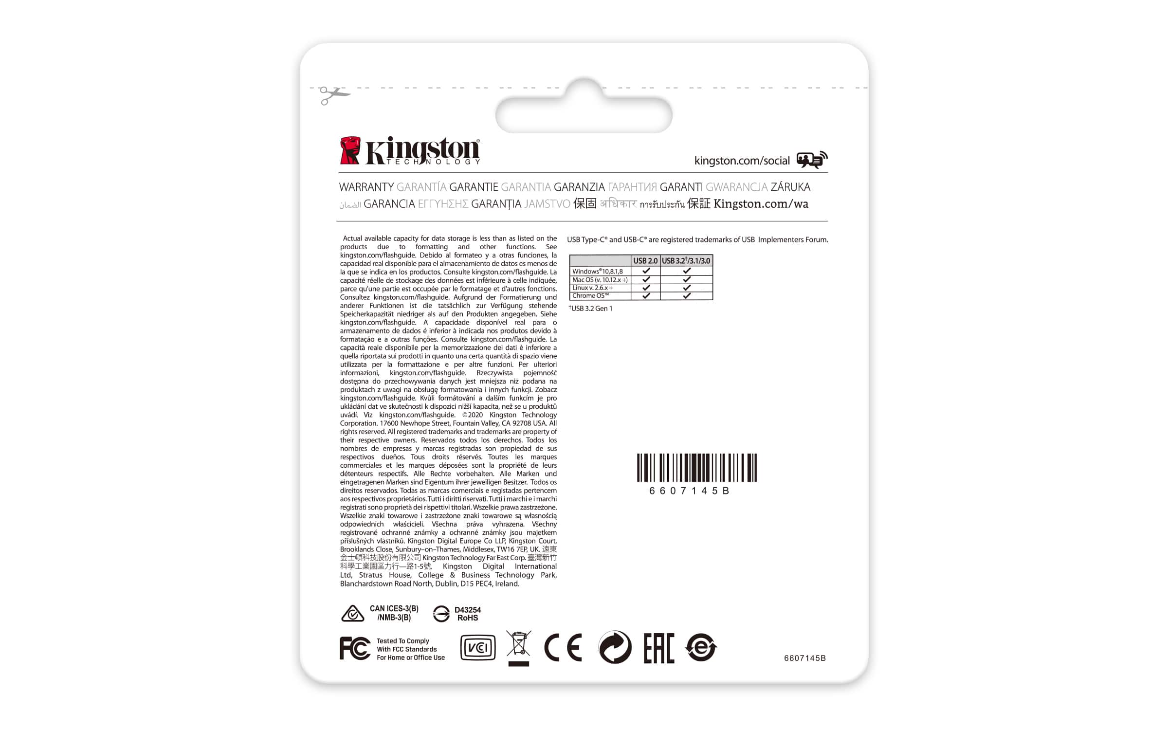 Kingston Technology DataTraveler 128GB USB-C 3.2 Gen 1 70 - Afbeelding 6
