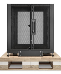 APC NetShelter SX 12U Server Rack Enclosure 600mm x 1070mm w/ Sides Black Shock Packaging - Afbeelding 3