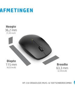HP 230 draadloze muis- en toetsenbordcombo