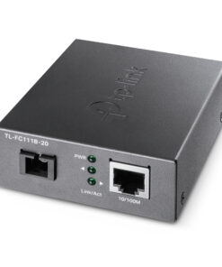 TP-Link Omada TL-FC111B-20 netwerk media converter 100 Mbit/s Single-mode Zwart
