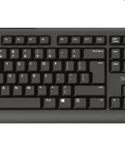 Trust Primo Toetsenbord - Bedraad toetsenbord – Belgische AZERTY-indeling – Morsbestendig – Zwart
