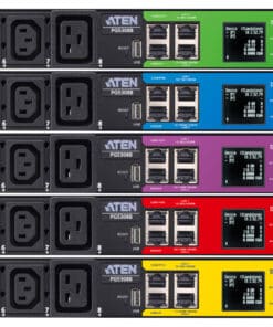 ATEN PG5308G-AT energiedistributie 8 AC-uitgang(en) 1U Zwart Stekkerdoos - Afbeelding 7