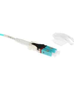 ACT 2 meter Multimode 50/125 OM3 Polarity Twist patchkabel met LC connectoren - Afbeelding 2
