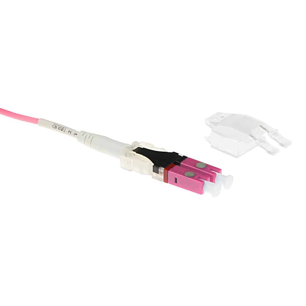 ACT 5 meter Multimode 50/125 OM3 Polarity Twist patchkabel met LC connectoren - Afbeelding 2