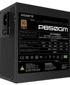 GIGABYTE P850GM power supply unit 850 W 20+4 pin ATX ATX Zwart - Afbeelding 7