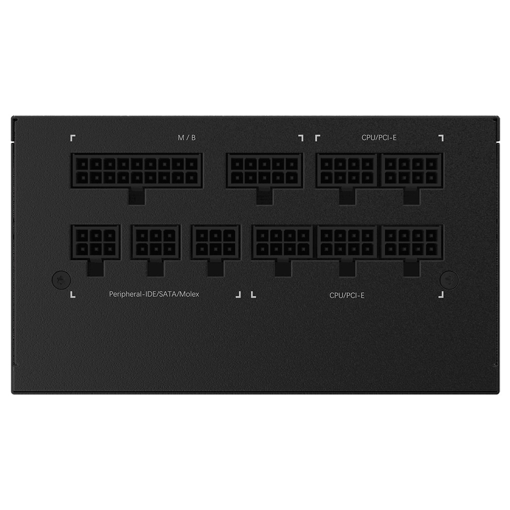GIGABYTE P850GM power supply unit 850 W 20+4 pin ATX ATX Zwart - Afbeelding 5