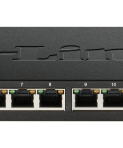 D-Link DGS-1016S Unmanaged Gigabit Ethernet (10/100/1000) Zwart - Afbeelding 2