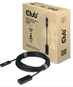 CLUB3D USB 3.2 Gen2 Type A Extension Cable 10Gbps M/F 5m/16.40ft - Afbeelding 3