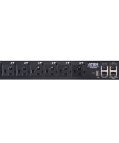 ATEN PG5308G-AT energiedistributie 8 AC-uitgang(en) 1U Zwart Stekkerdoos - Afbeelding 2