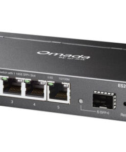 TP-Link Omada ES206X-M2 netwerk-switch Managed L2 2.5G Ethernet (100/1000/2500) Bureaublad-/wandmontage Zwart