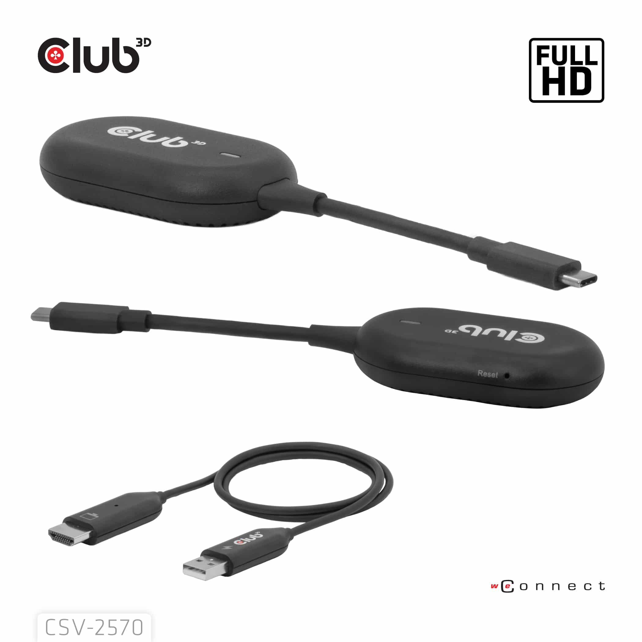 CLUB3D Wireless USB-C to HDMI - Afbeelding 5