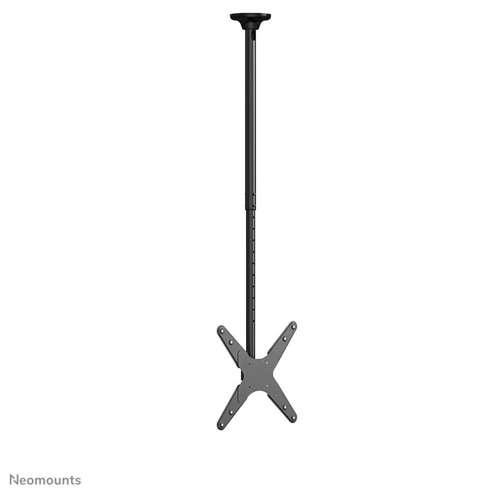 Neomounts FPMA-C340BLACK Flat Screen Ceiling Mount, 32-75", 50 kg, 100x100/ 400x400 mm, B - Afbeelding 4
