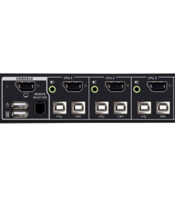 ATEN 4-poorts USB 5K DisplayPort/HDMI universele beveiligde KVM-switch met CAC (PSD PP v4.0-compatibel) - Afbeelding 3