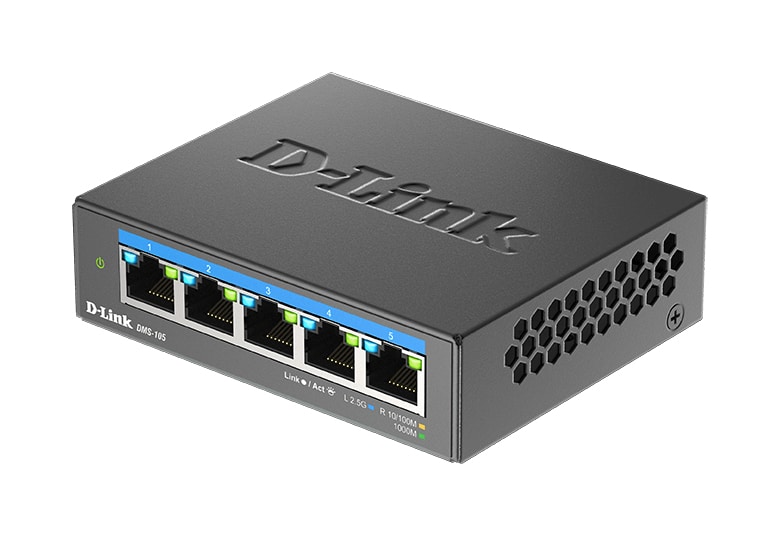 D-Link 5-poorts 2,5G Multi-Gigabit Desktop Switch - Afbeelding 5