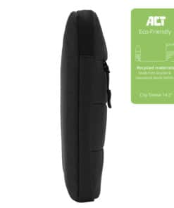 ACT City laptop sleeve voor laptops tot 14,2”, gemaakt van gerecyclede plastic flessen - Afbeelding 5