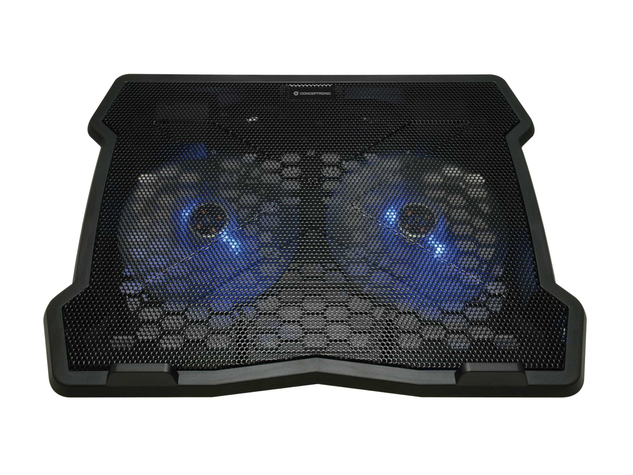 Conceptronic THANA06B laptop cooling pad 39,6 cm (15.6") Zwart - Afbeelding 5