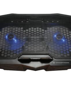 Conceptronic THANA07B laptop cooling pad 43,2 cm (17") Zwart