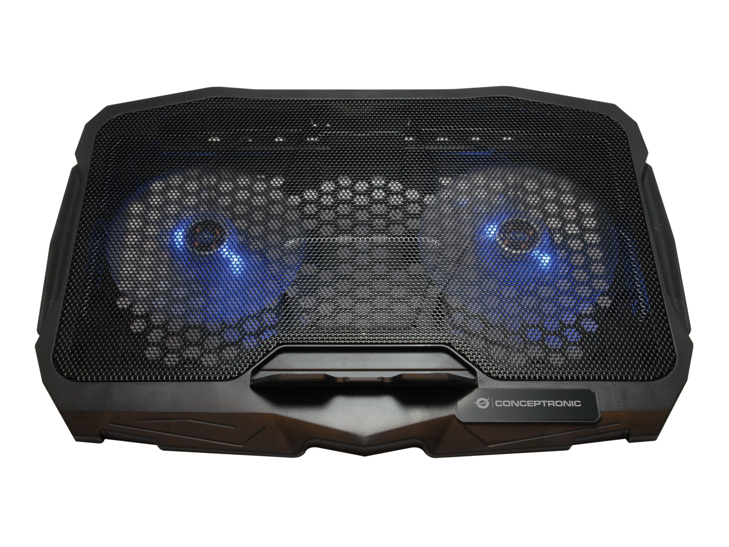 Conceptronic THANA07B laptop cooling pad 43,2 cm (17") Zwart