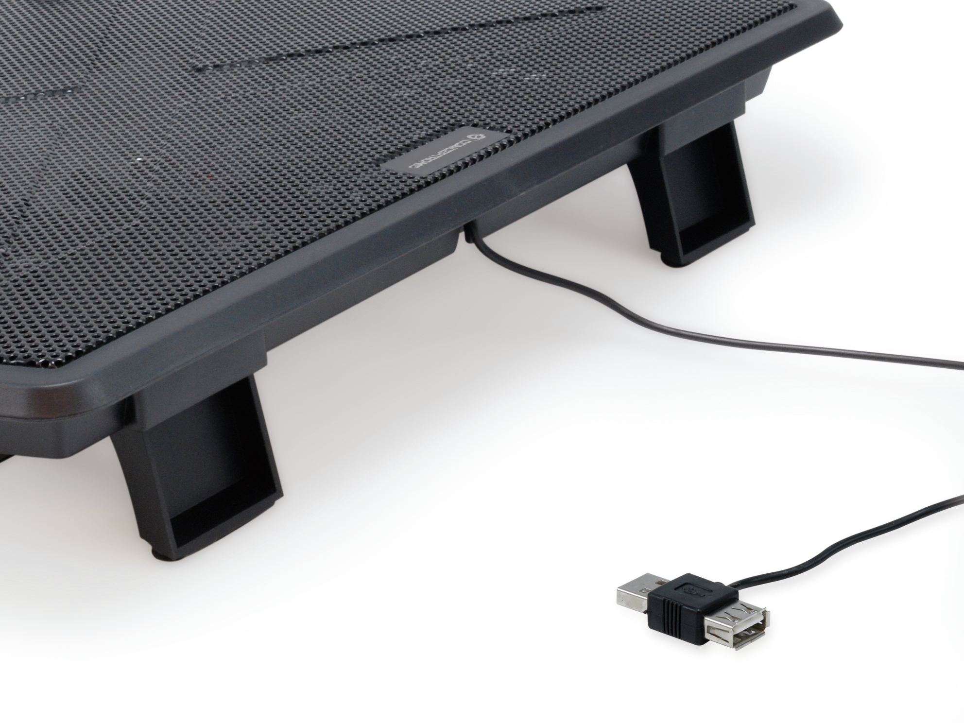 Conceptronic THANA06B laptop cooling pad 39,6 cm (15.6") Zwart - Afbeelding 3