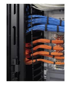 APC NetShelter SX 48U 750mm brede x 1200mm diepe netwerkbehuizing met zijden, zwart - Afbeelding 8