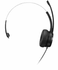 Lenovo 100 Mono Headset Bedraad Hoofdband Kantoor/callcenter USB Type-A Zwart - Afbeelding 2