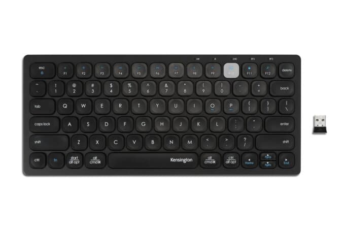 Kensington K75502ES toetsenbord Universeel RF-draadloos + Bluetooth QWERTY Spaans Zwart - Afbeelding 3