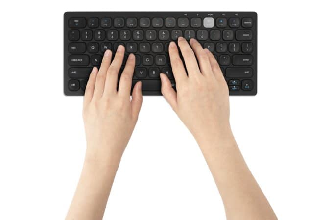 Kensington K75502FR toetsenbord Bluetooth AZERTY Frans Zwart - Afbeelding 3