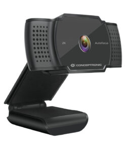 Conceptronic AMDIS02B webcam 5 MP 2592 x 1944 Pixels USB 2.0 Zwart