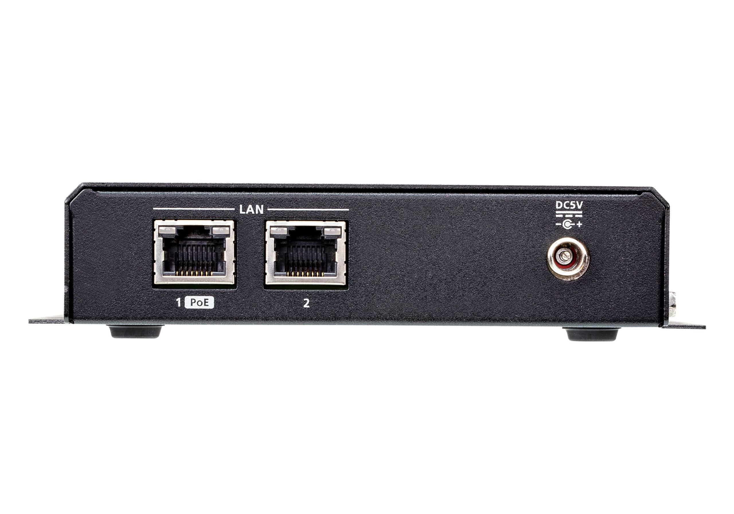 ATEN 4K HDMI via IP-ontvanger met PoE