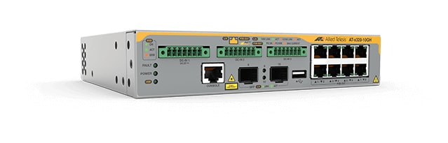 Allied Telesis AT-x320-10GH-00 Managed L3 Gigabit Ethernet (10/100/1000) Power over Ethernet (PoE) 1U Grijs