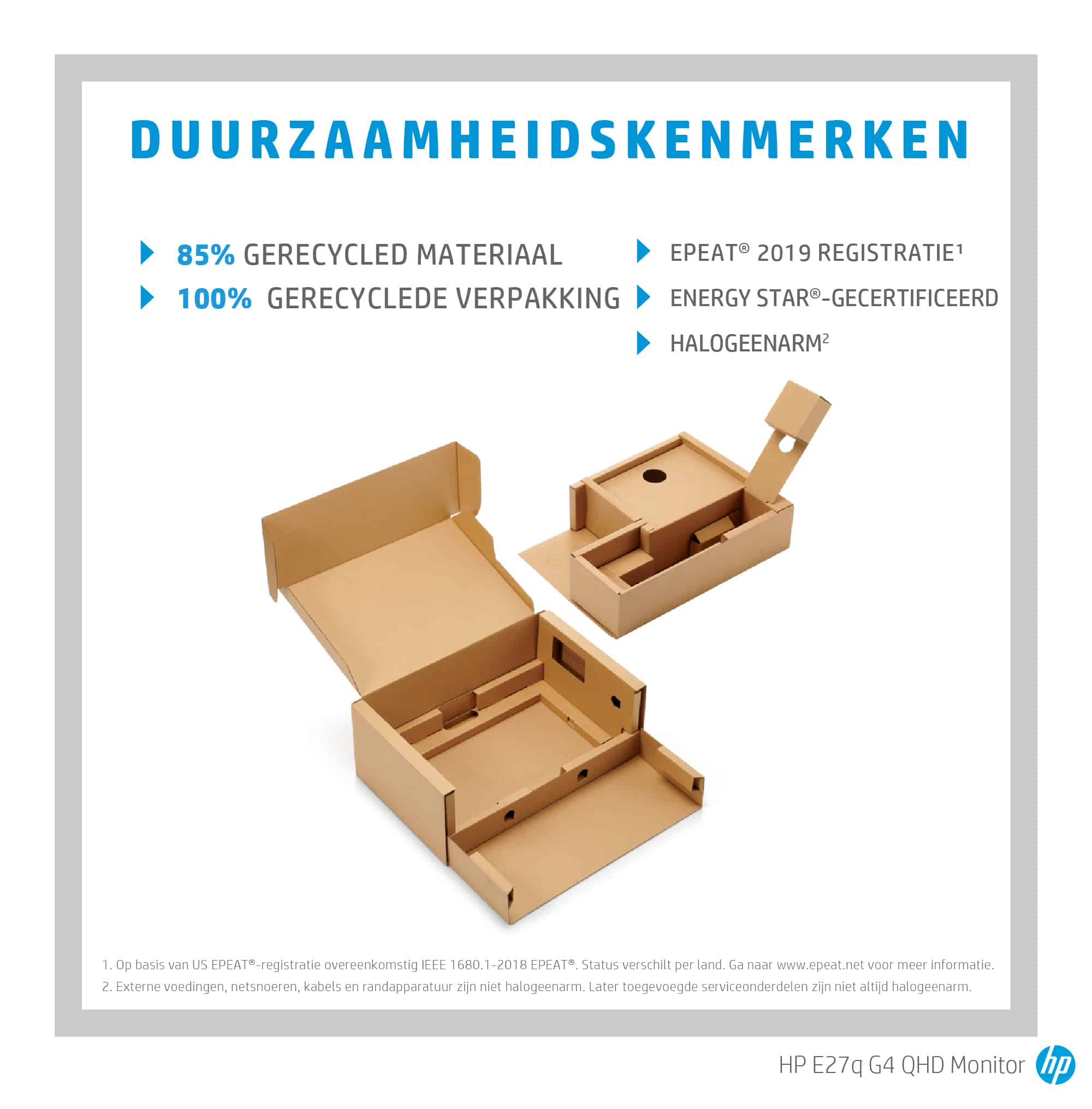 HP E-Series E27q G4 QHD-monitor - Afbeelding 4