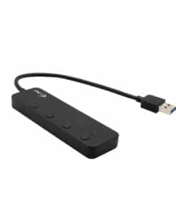 i-tec U3CHARGEHUB4 interface hub USB 3.2 Gen 1 (3.1 Gen 1) Type-A 5 Mbit/s Zwart - Afbeelding 2