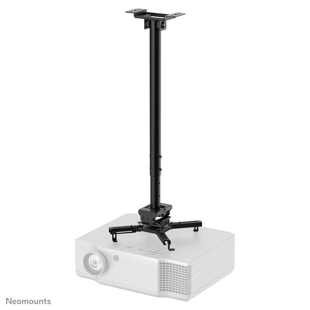 Neomounts CL25-550BL1 Beamer plafondbeugel - h 74,5-114,5 cm - Easy Install - full motion