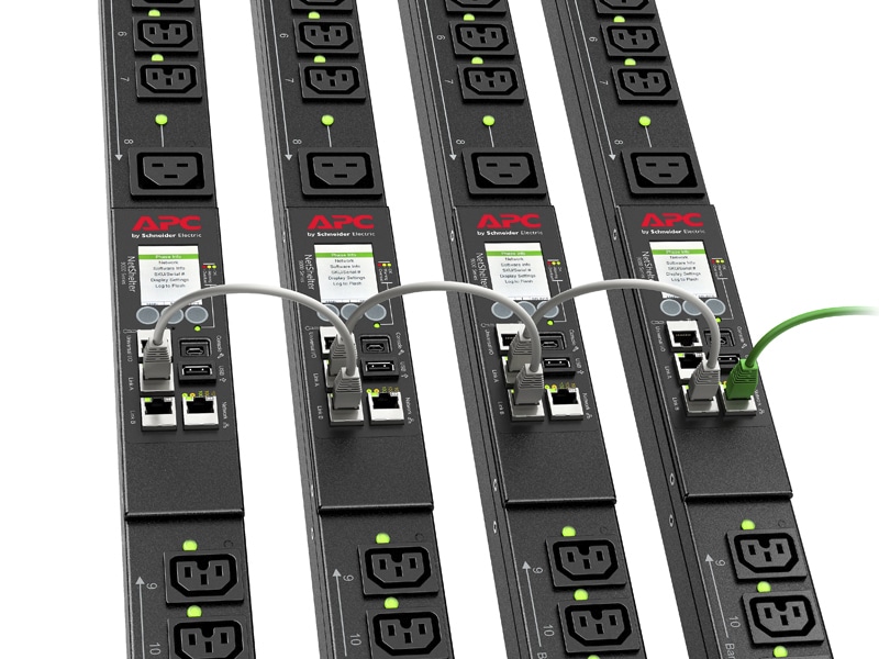 APC Rack PDU APDU9953, Switched, 0U, 32A, 230V, (21x) C13 & (3x) C19, IEC 309 32A stekker - Afbeelding 4