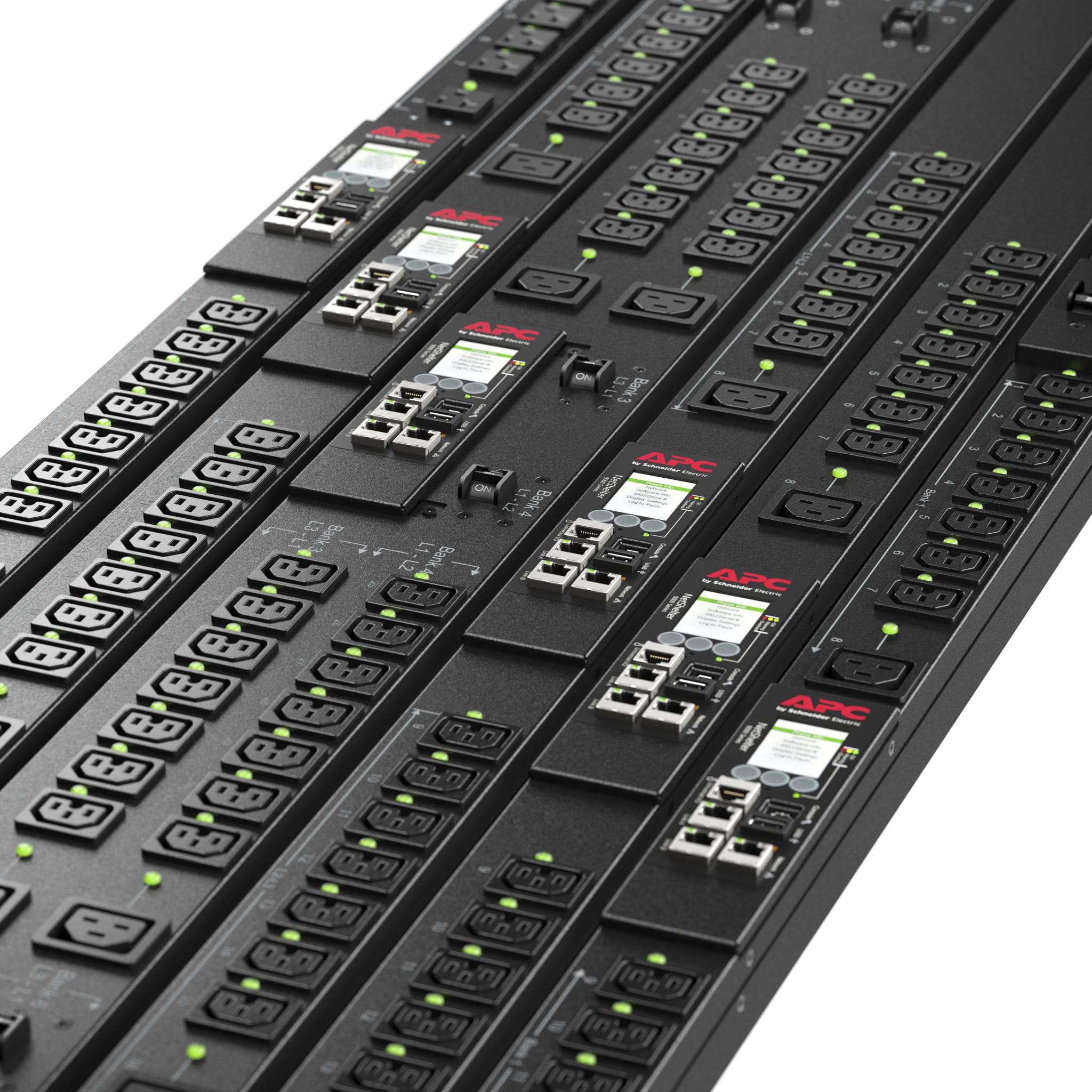APC Rack PDU APDU9981EU3, Switched, 0U, 16A, 400V, (21x) C13 & (3x) C19, IEC 309 16A 3Fase stekker - Afbeelding 6