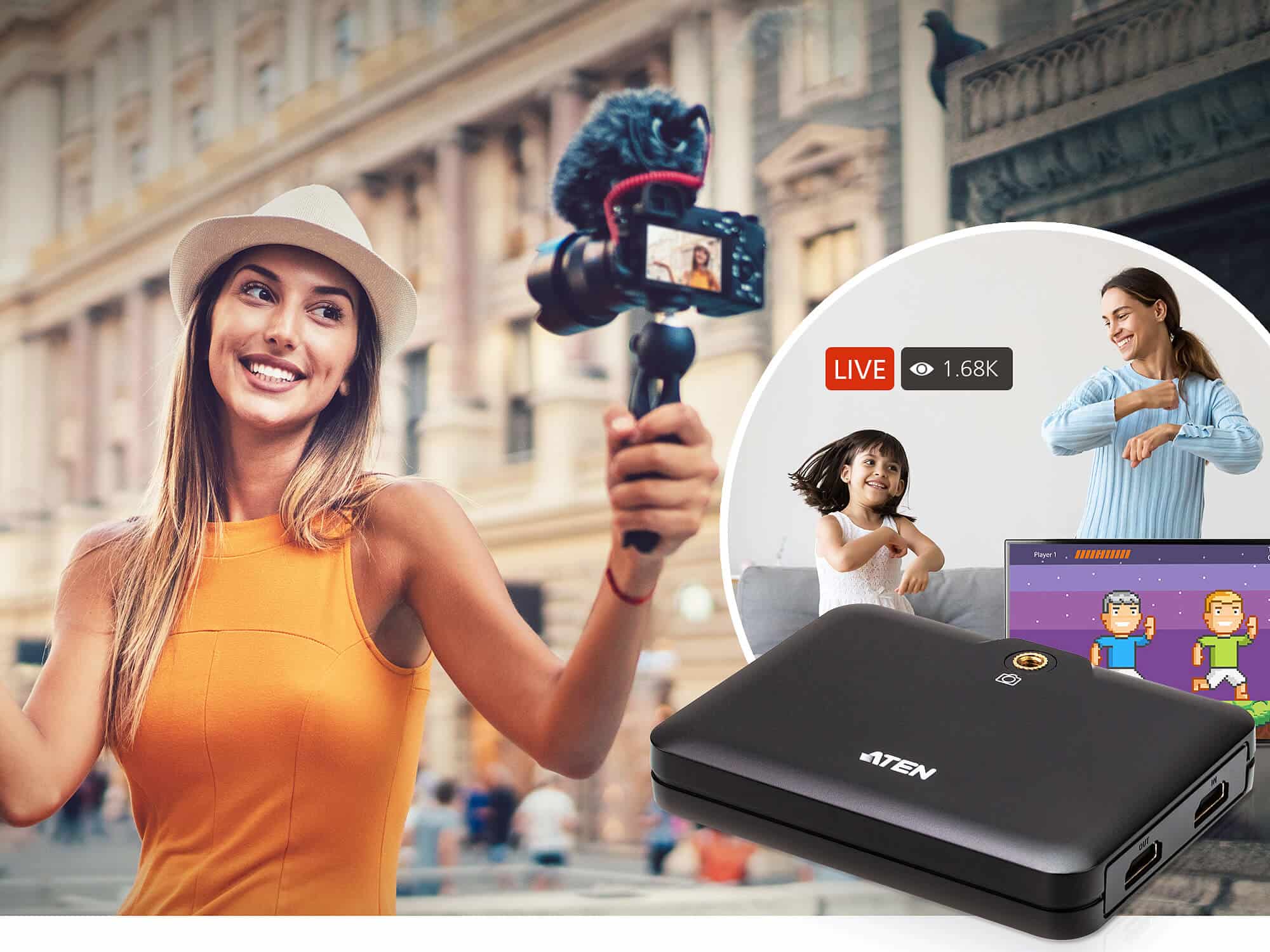ATEN CAMLIVE+ (HDMI naar USB-C UVC-video-opname met PD 3.0 stroomdoorvoer) - Afbeelding 4