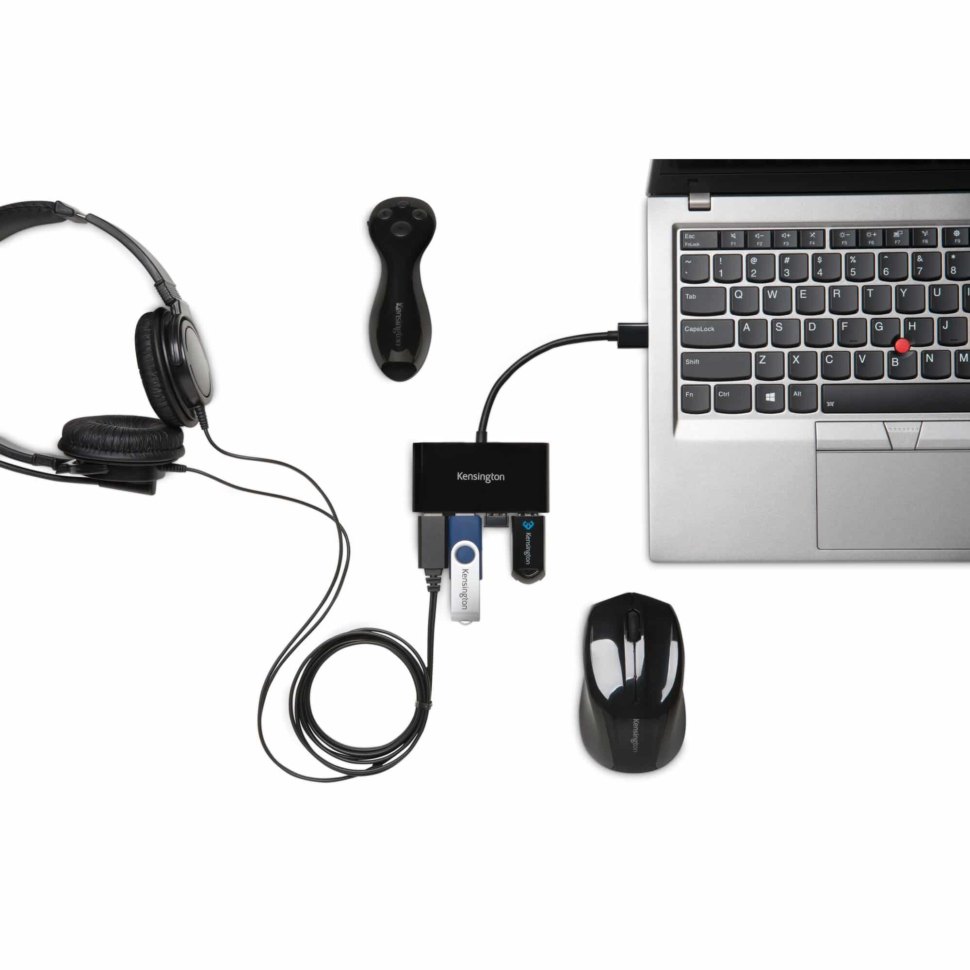 Kensington UH4000 USB 3.0 4-Poorts Hub - Afbeelding 3